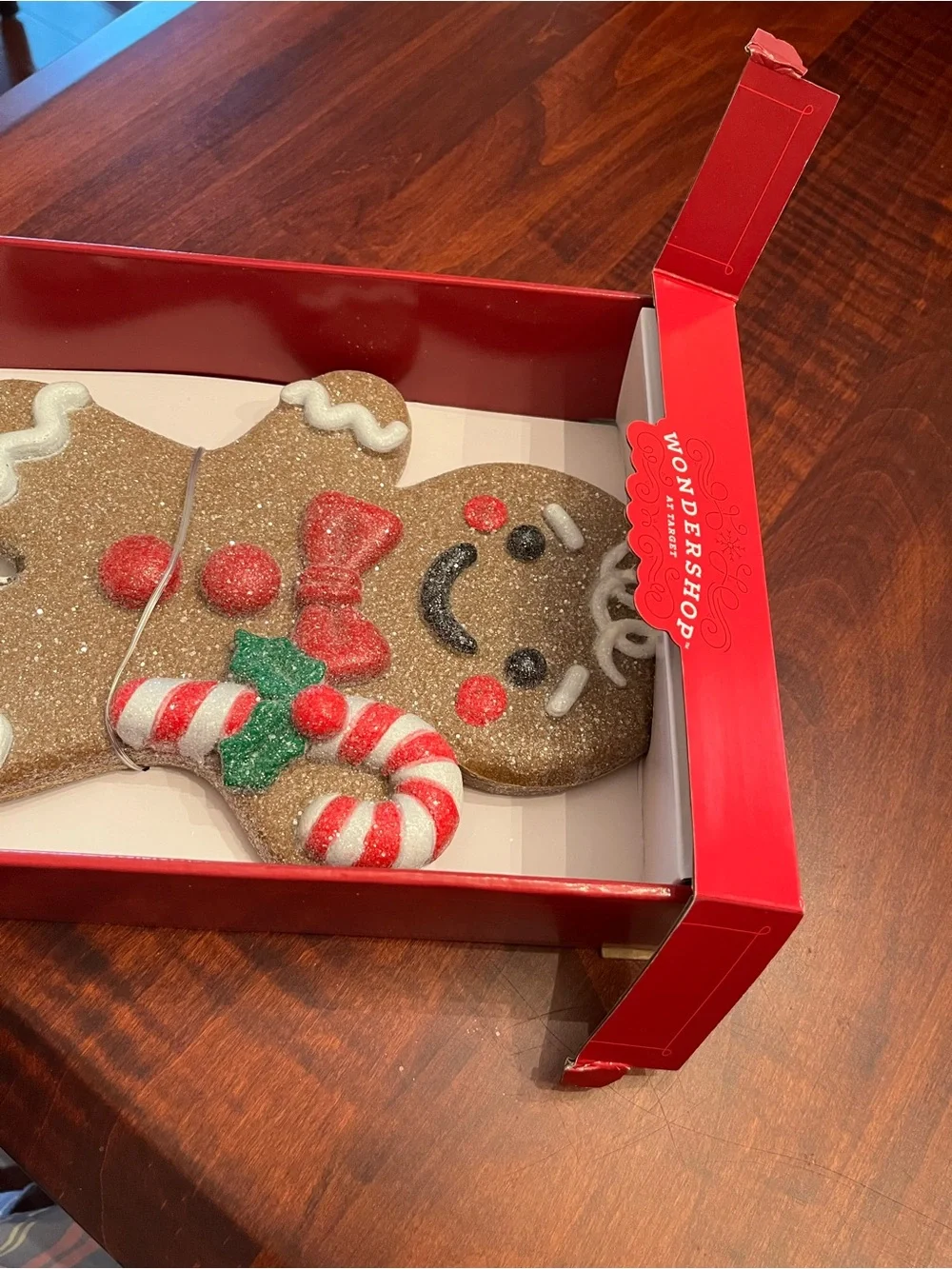 Wondershop Gingerbread Man Topper